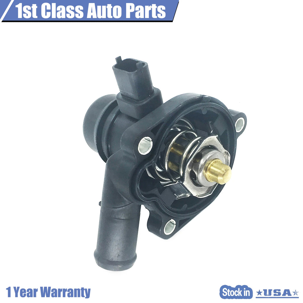 Engine Coolant Thermostat with Water Inlet for Chevy Cruze (2011–2017)