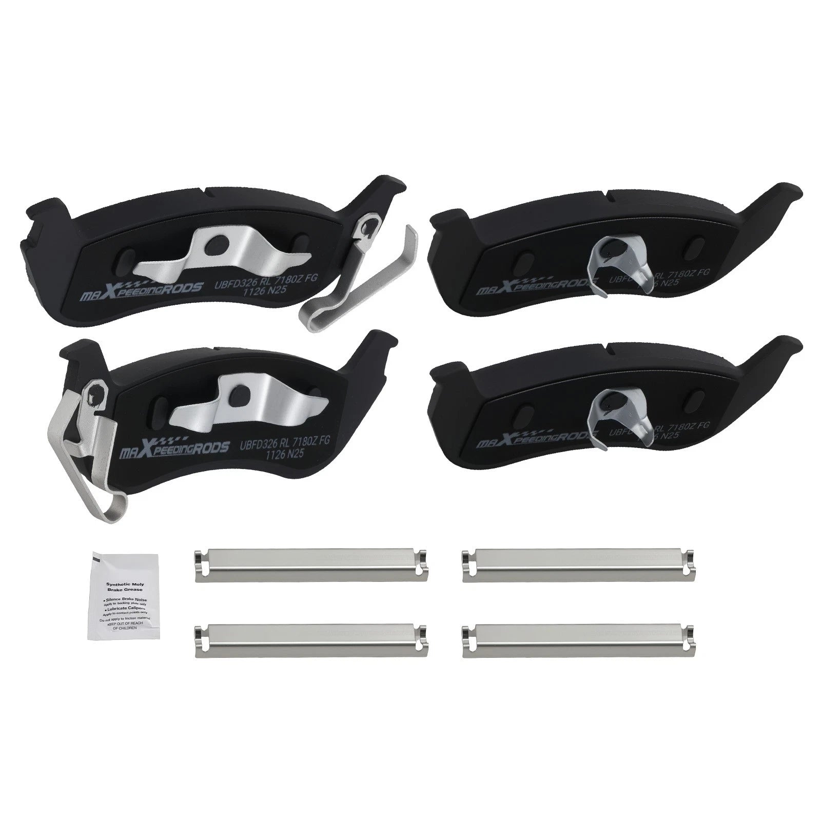 Rear Ceramic Brake Pads Kit for Ford Crown Victoria/Ranger (1992–2011)
