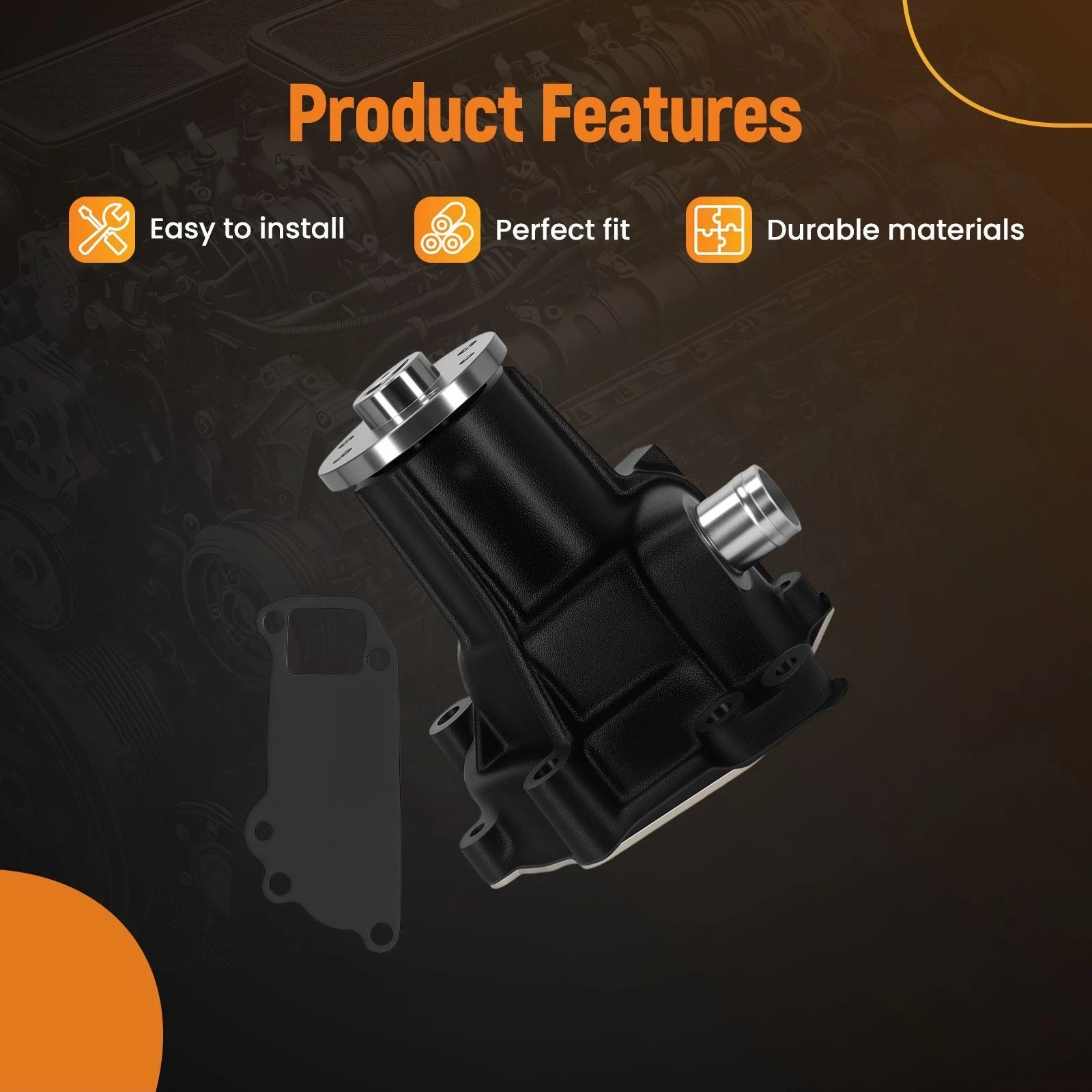 Engine Water Pump Kit for Isuzu 4BG1 6BB1 6BG1 6BD1