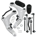 Set of 10 Suspension Kit Control Arms & Tie Rods for Nissan Maxima (2009–2014)