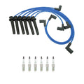 NGK Wire Set & 6 G-Power Platinum Spark Plugs for Sable Taurus (1996–1999)