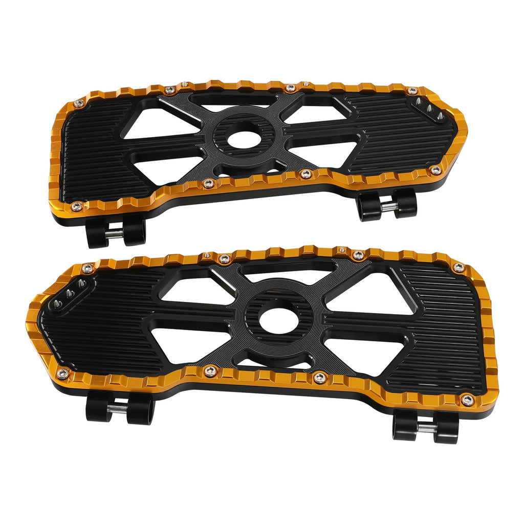 Driver Footboard for Harley Electra Glide (2009–2024) Black Gold