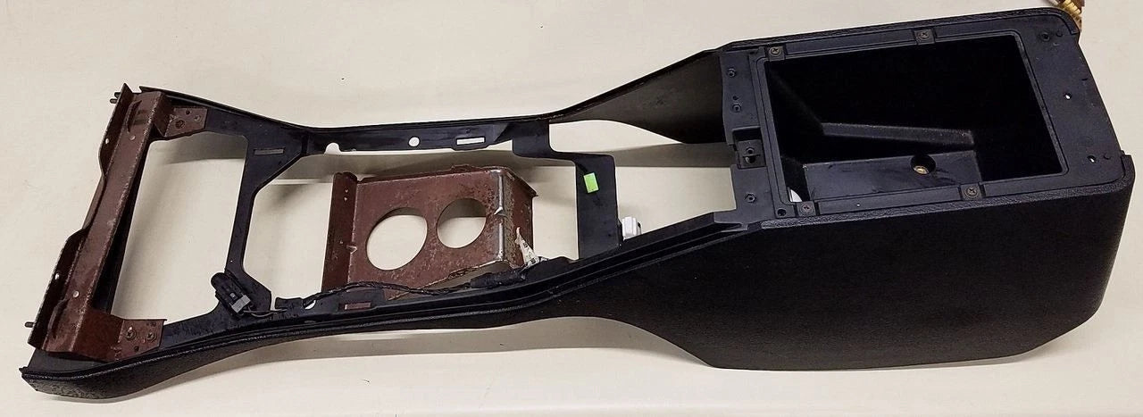 Center Console Base for Ford Thunderbird Cougar (1989–1993) Black