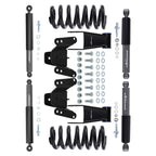 Lowering Kit 2" Front 4" Rear w/ Shock & Coil Spring for Chevy GMC C10 C15 (1973–1987)