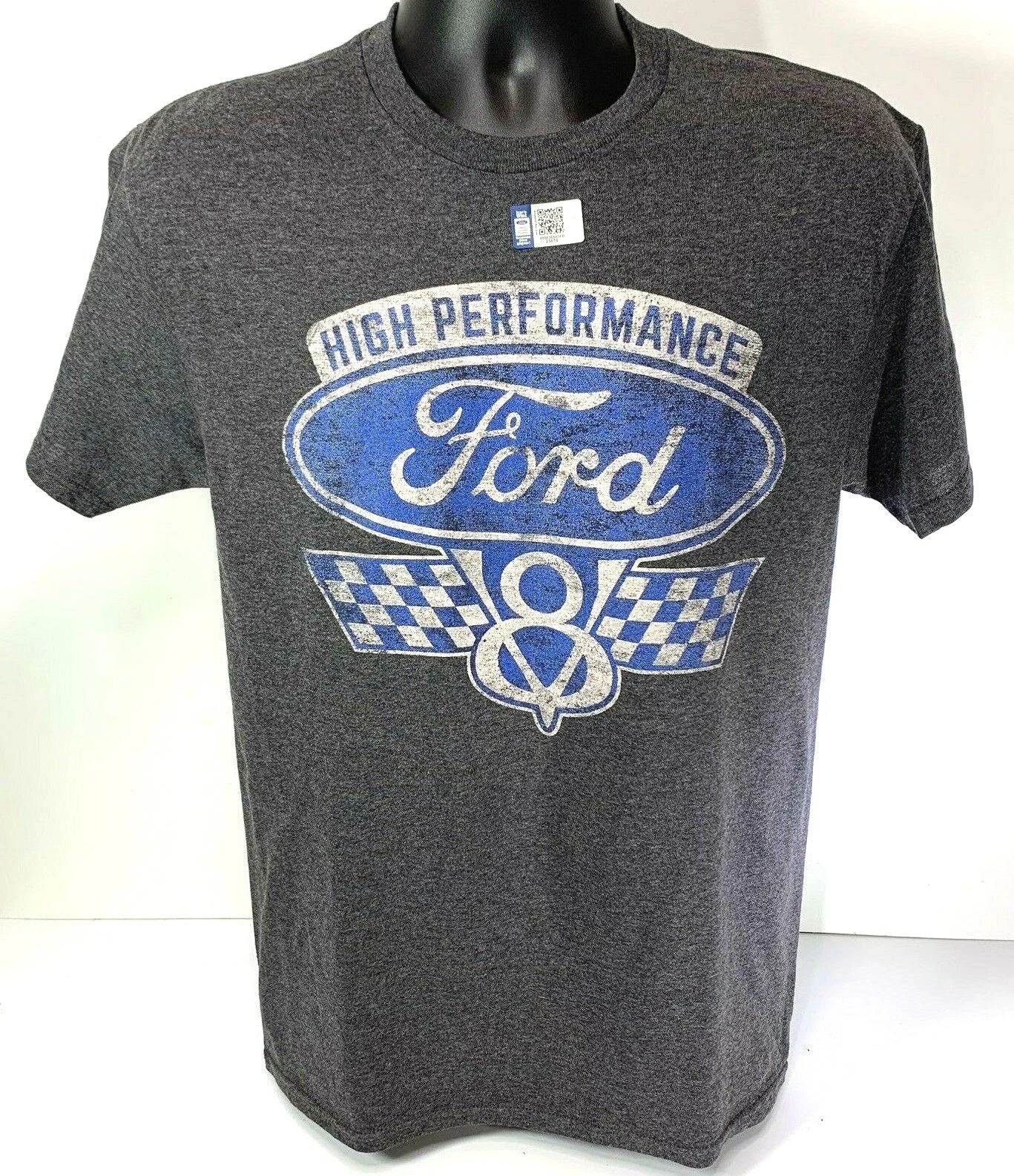 Licensed Ford V8 Emblem T-Shirt for High Performance Lovers (Unisex)