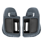 Lower Vented Fairings Glove Box for Harley Touring FLHX (2014–2025) Gunship Gray