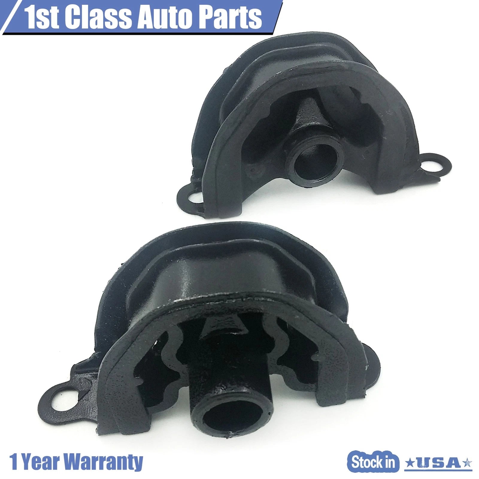 2X Front Engine Mount for Acura Integra (1994–2001) Honda Civic Del Sol CRV
