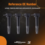 Set of 4 Ignition Coils for Subaru Legacy/Outback (2010-2012)