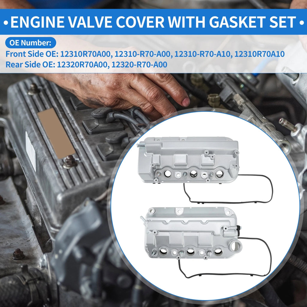 Engine Valve Cover for Honda Accord 3.5L V6 (2008–2012) 12310R70A00 12320R70A00