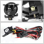 Fog Light Lamp + Switch Kit for Hyundai Accent (2003–2006) - Smoked Lens