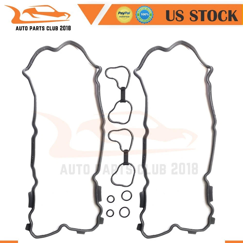 Engine Valve Cover Gasket Set for Infiniti Nissan 09-14 3.5L VQ35HR VQ35DE