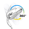 Chrome 8mm Rear View Side Mirrors for Harley Road King (2000–2023)