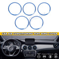 AC Air Outlet Vent Front Side Rings Trim for Mercedes-Benz A B CLA GLA (2013–2019)
