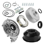 Rear Brake Drum Hub Plate Cover Kit for Honda TRX420 (2007–2014)