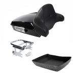 Chopped Trunk Pad Mount Rack for Harley Touring Road Glide (1997–2008)