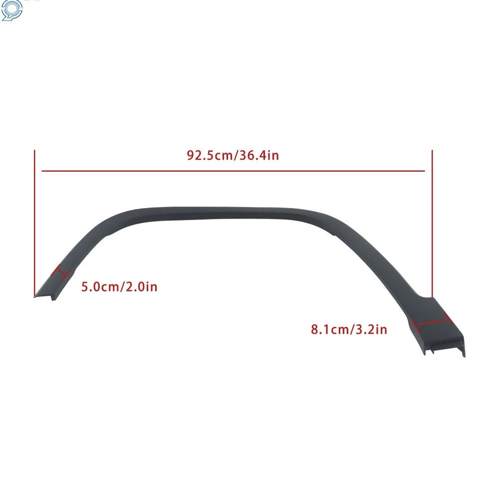 Set of 4 Fender Flares for Jeep Cherokee (2014-2016)