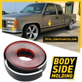 Set of 2 Universal Body Side Molding Belt Protector Strips for Trucks SUVs