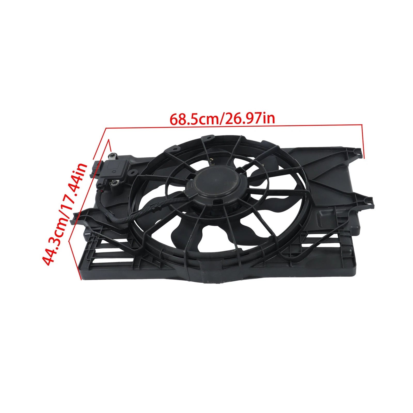 Engine Cooling Fan for Hyundai Kona 1.6L Turbo (2018–2021)