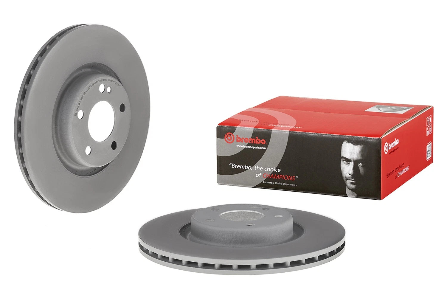 Brembo Rear Disc Brake Rotor 320mm for Benz W205 C43 X253 GLC300 GLC43 AMG