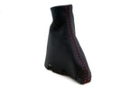 Automatic Shift Boot for Acura TSX (2009–2014) Red Stitch PVC Leather