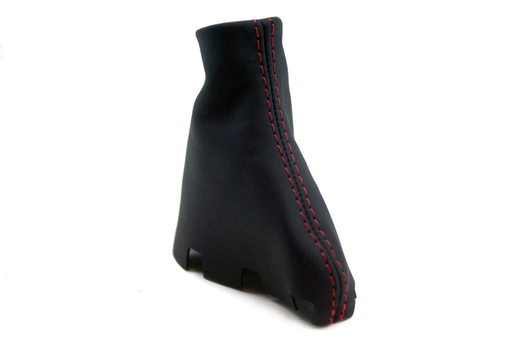 Automatic Shift Boot for Acura TSX (2009–2014) Red Stitch PVC Leather