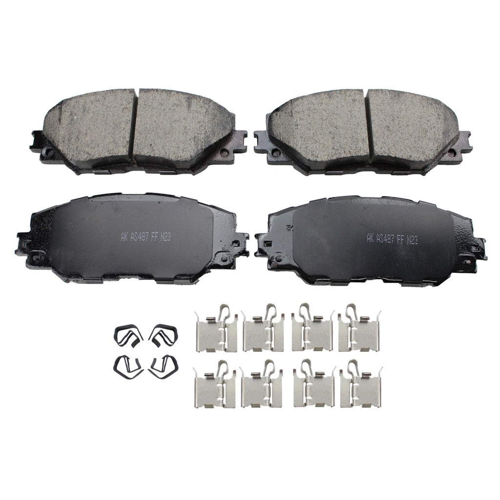 Set of 4 Akebono ProACT Front Ceramic Brake Pads for HS250h Vibe xB xD Corolla RAV4