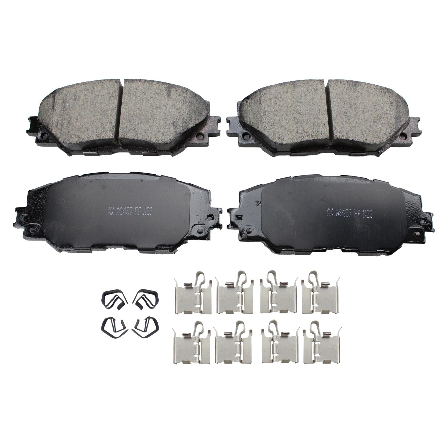 Set of 4 Akebono ProACT Front Ceramic Brake Pads for HS250h Vibe xB xD Corolla RAV4