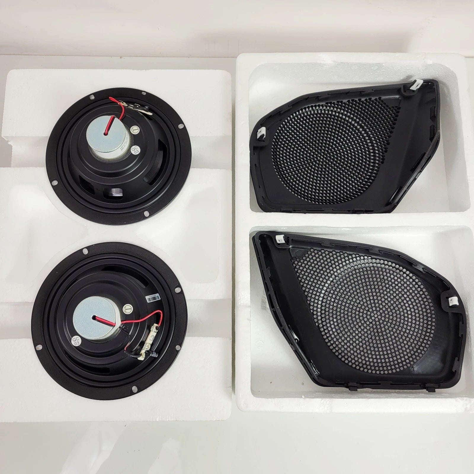 Factory Black Speakers & Grilles for Harley-Davidson Street Glide (2024–2026)