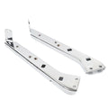 Set of 2 Saddlebag Rail Support Brackets Chrome for Harley Touring (1985–2008)