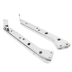 Set of 2 Saddlebag Rail Support Brackets Chrome for Harley Touring (1985–2008)