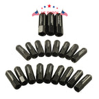 Set of 20 Aluminum Tuner Racing Lug Nuts for JDM Vehicles (60mm, Black)