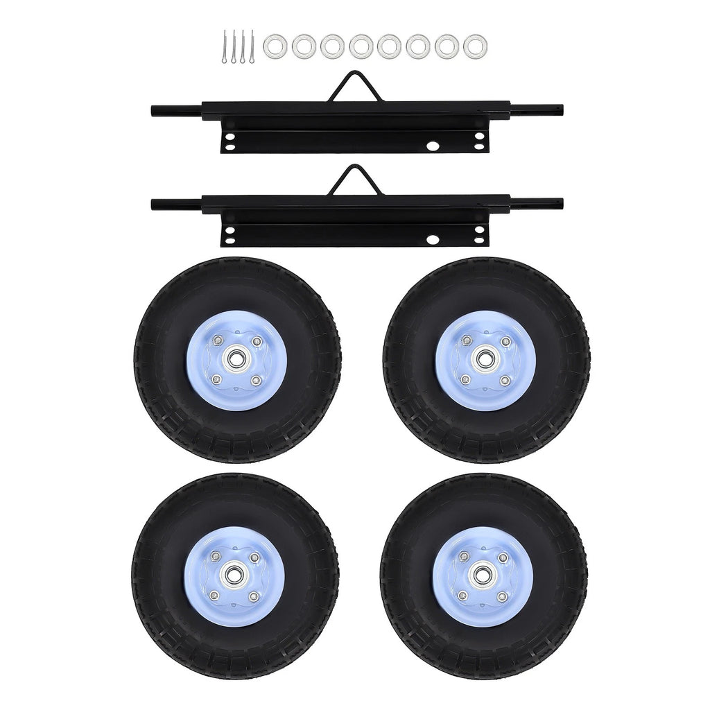 4X Wheel Kit Steel Axles Hardware for Honda Generator EU3000is (2003–2023)