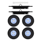 4X Wheel Kit Steel Axles Hardware for Honda Generator EU3000is (2003–2023)