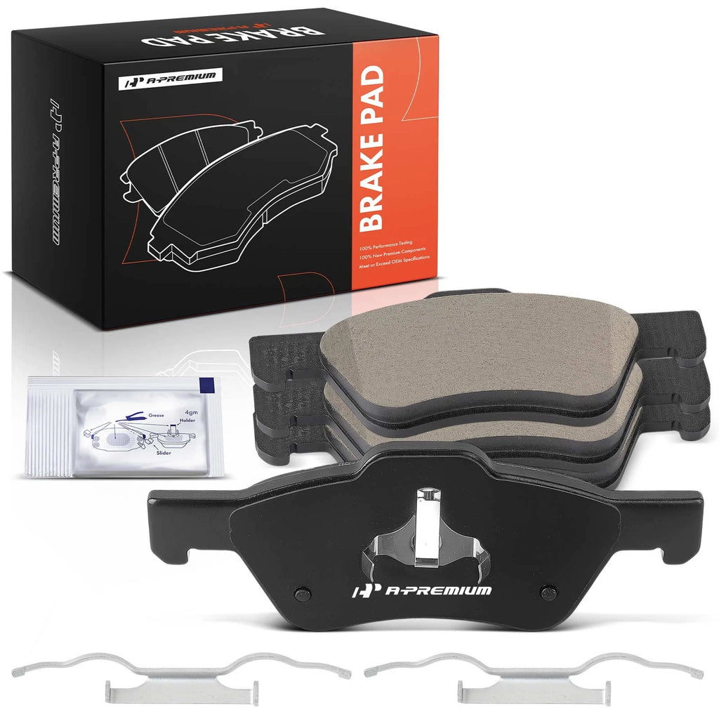Set of 4 Front Ceramic Brake Pads for Ford Escape (2011–2012)