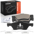 Set of 4 Front Ceramic Brake Pads for Ford Escape (2011–2012)
