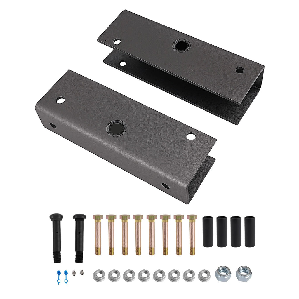 12" Steel Equalizer Hanger Kit for Dual Axle Trailer (2" Wide)