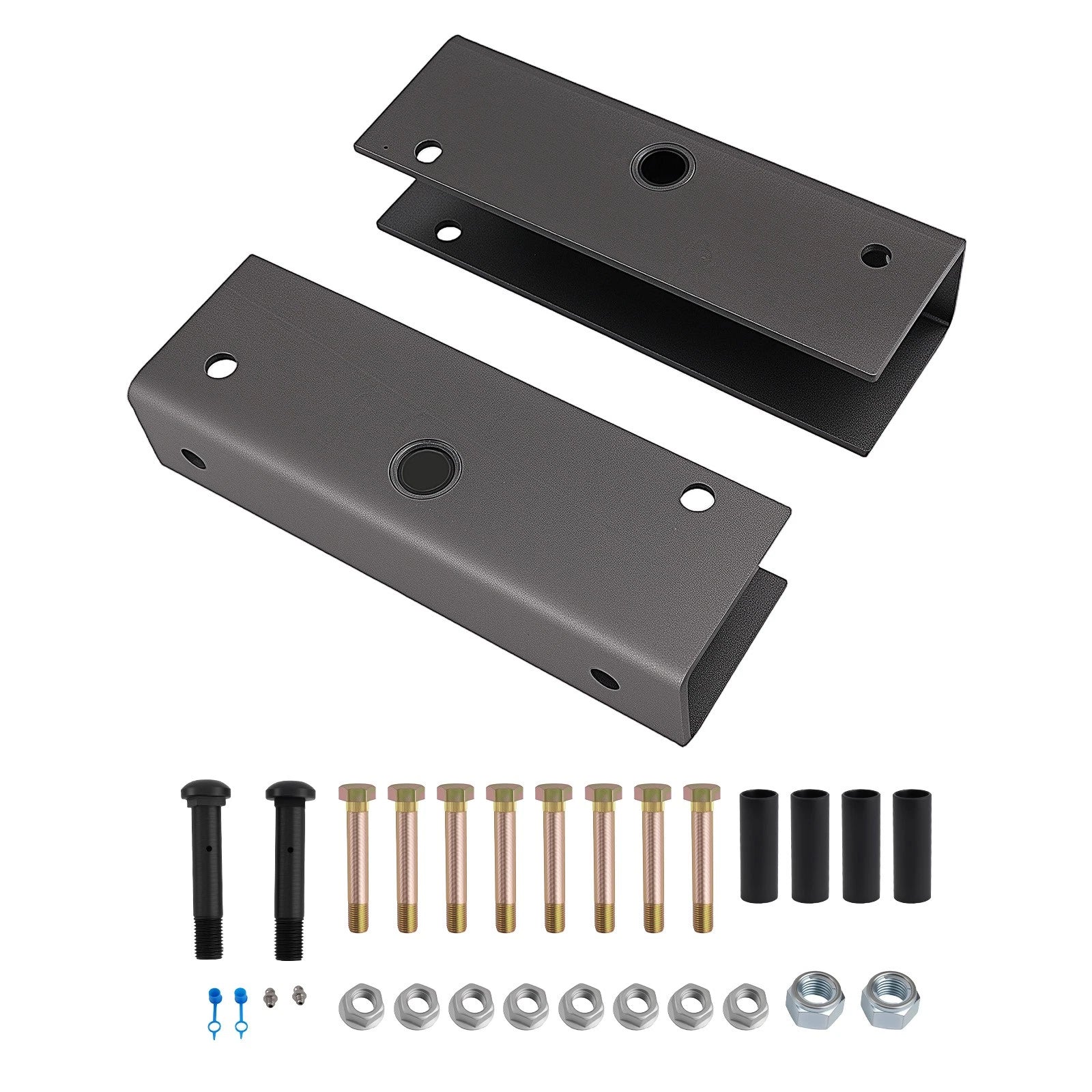 12" Steel Equalizer Hanger Kit for Dual Axle Trailer (2" Wide)