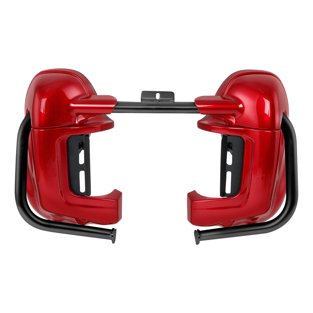 Lower Vented Fairings Engine Guard Crash Bar for Harley Touring (1997–2008)
