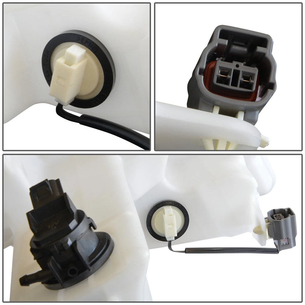 Windshield Washer Fluid Reservoir Tank w/ Level Sensor for Mazda 3 (2004–2009)