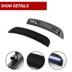 2X Smoke Lens LED Rear Side Marker Lights for Dodge Charger (2015–2022)