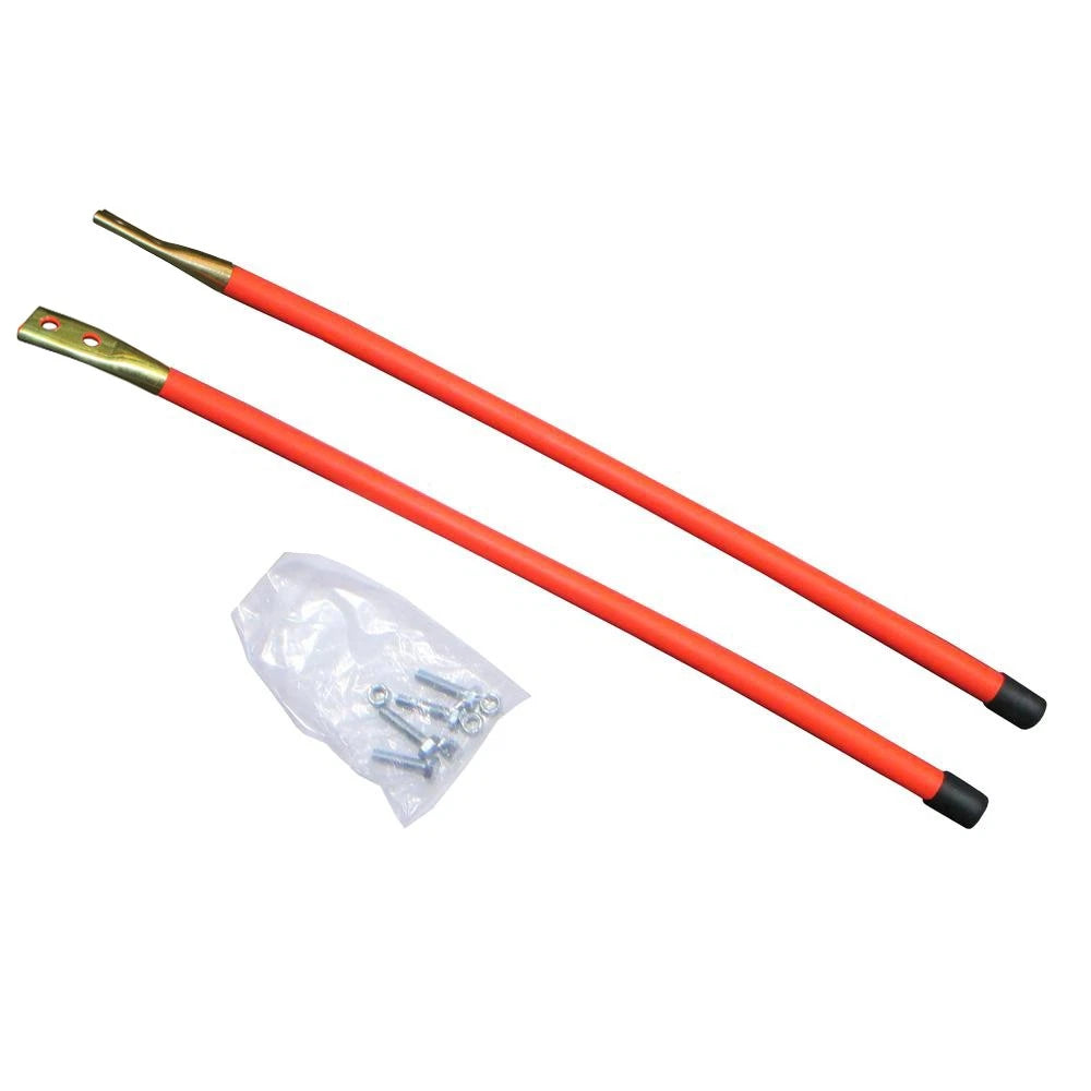 Pair of 24" Orange Blade Markers for Western Snowplow (1308205)