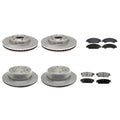 ACDelco Silver Brake Kit Disc Rotors Pads for Yukon Tahoe (2000–2023)