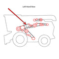 Beater Drive Belt for Massey Ferguson 8560 8570 8780 (2624390W1)