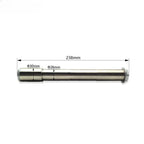 Front Axle With Nut KTM/HUSQVARNA EXC EXCF SX SXF XC XCF FC FE TC (2000–2024)