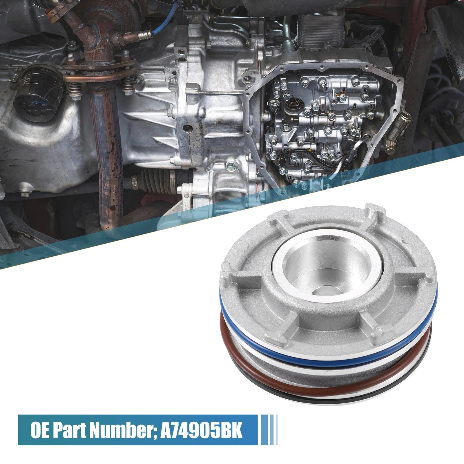 4L60E 700R4 Corvette Servo Piston Kit A74905BK for Chevrolet Corvette (1984–1996)