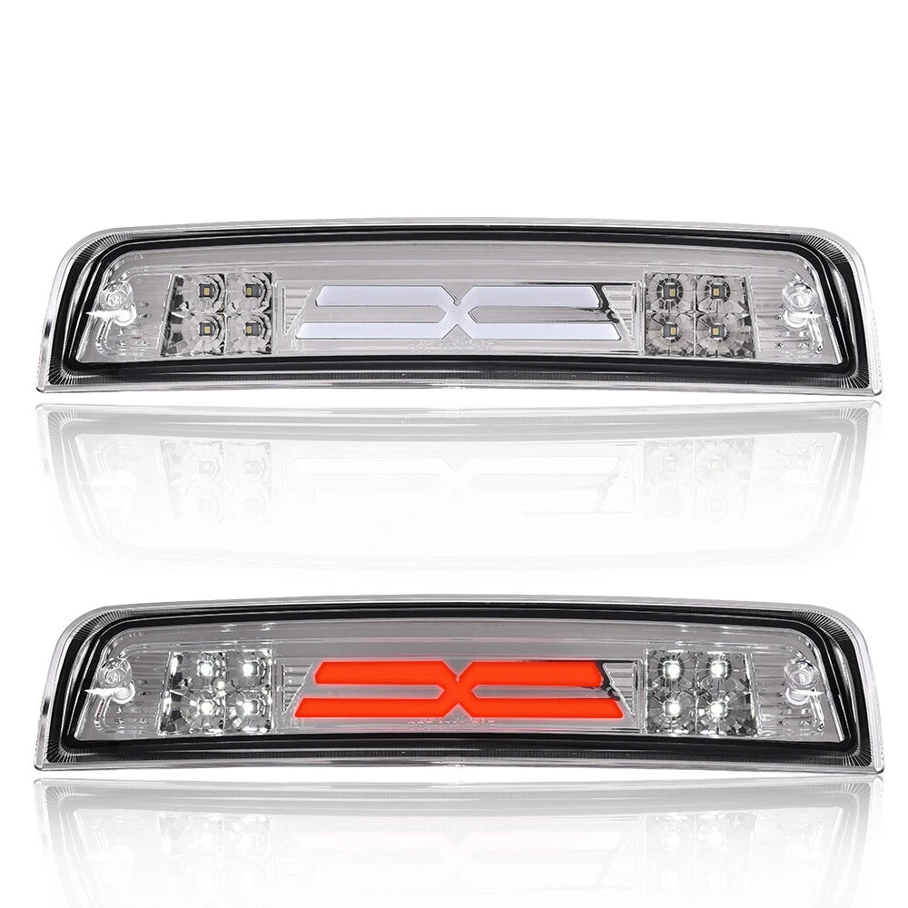 Clear LED 3rd Brake Light for Dodge Ram 1500 2500 3500 (2009–2018)