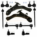 Set of 10 Control Arm Tie Rod Sway Bar End Links for Hyundai Elantra (2001–2006)