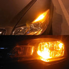 Pair T10 168 194 2825 19SMD LED Bulbs for Amber Car Position Lights