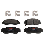 2X Brake Disc and Pad Kit for Acura CL (1998–1999)