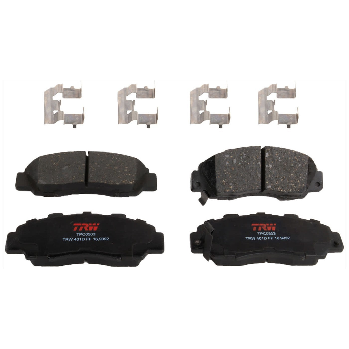 2X Brake Disc and Pad Kit for Acura CL (1998–1999)